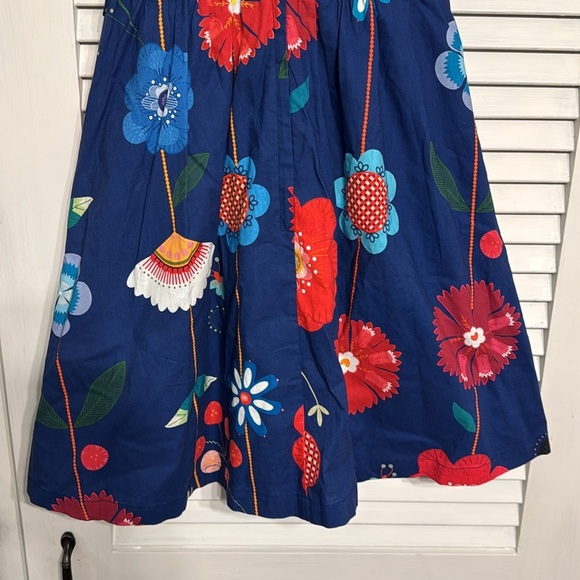Modcloth Women’s 100% Cotton Floral Dress Size XS - Picture 5 of 9